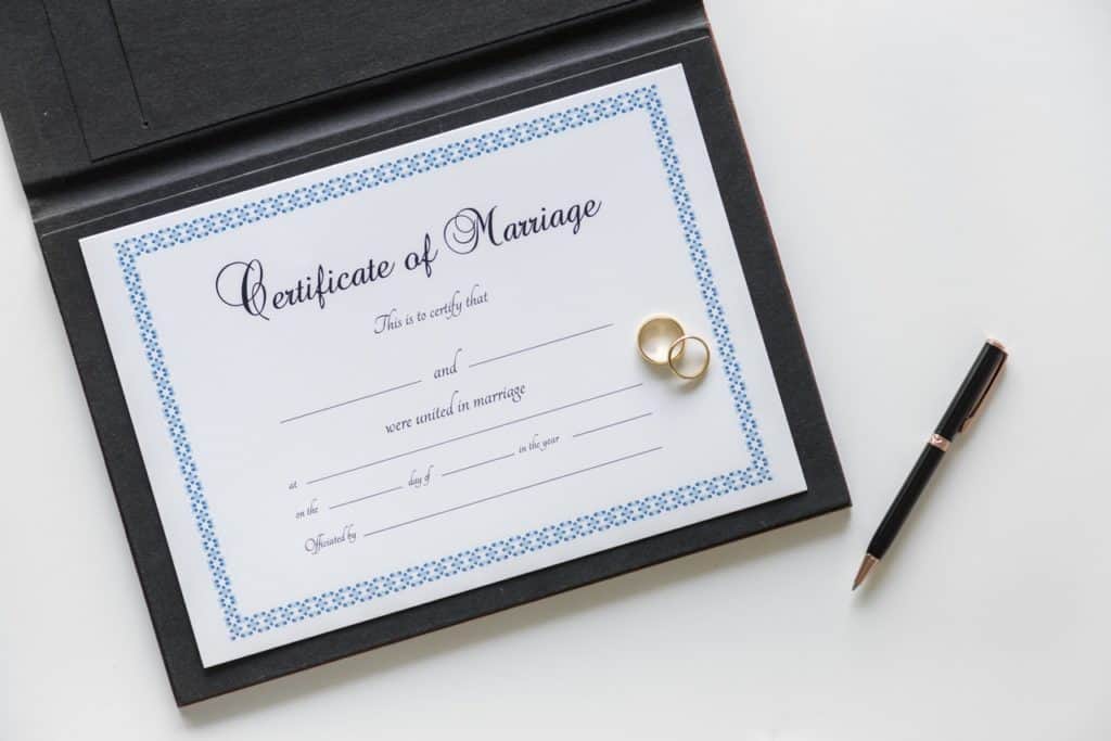 Apostille marriage certificate ny