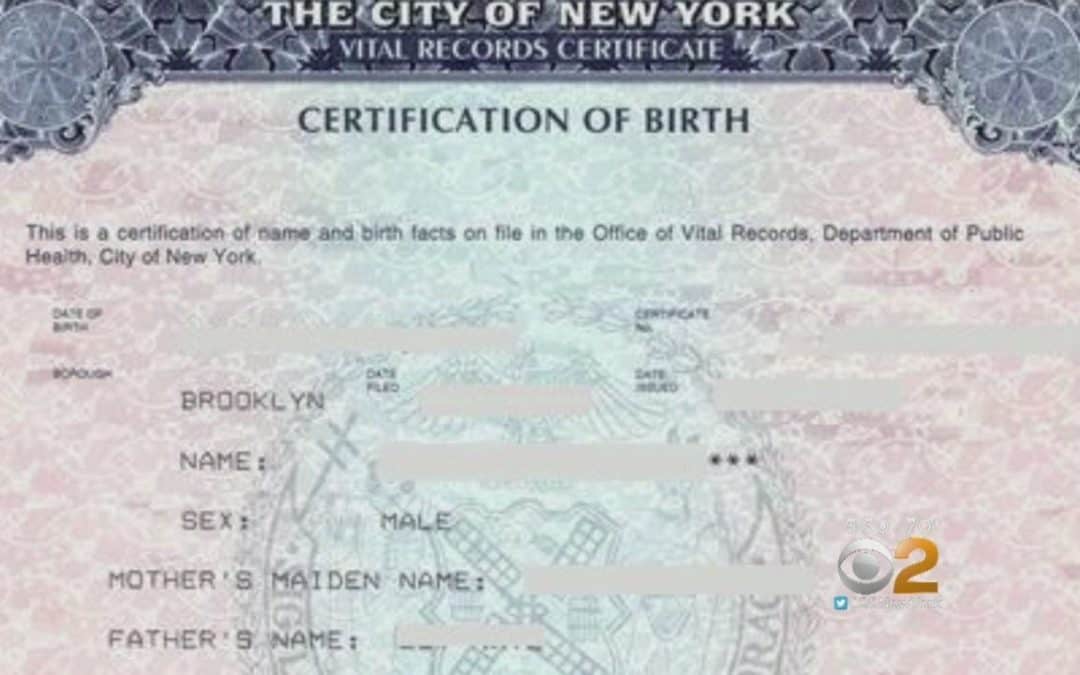 Apostille for Birth Certificate in New York